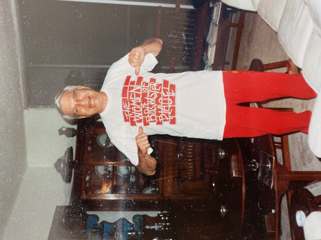 Dad in Brewster Tee